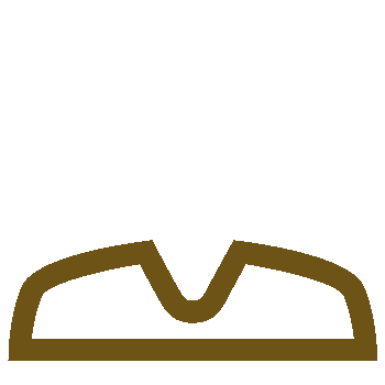 An icon depicting a stylized robot s head with a medical mask, appearing to be a healthcare professional or a representation of AI in healthcare.